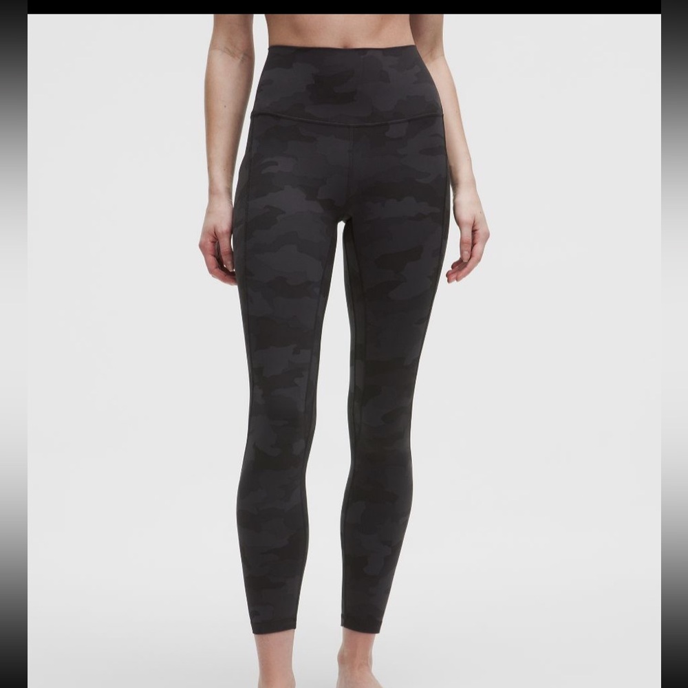 Lululemon Athletica Black Camouflage Leggings - Picture 3 of 9